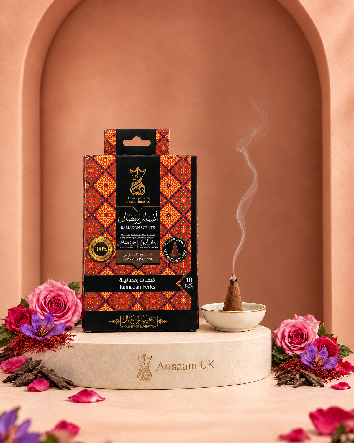 Ramadan Cones incense by Ansaam UK