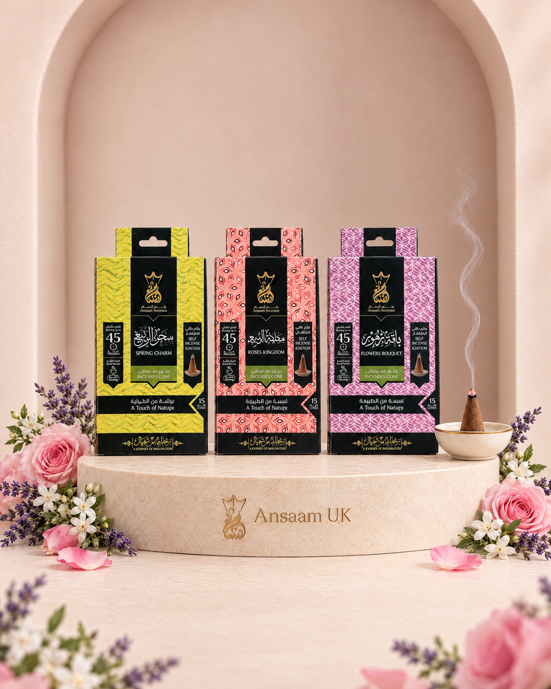 A Touch of Nature incense cones by Ansaam UK